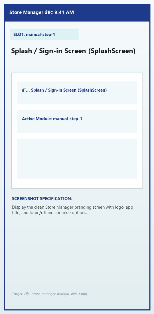 Splash & Authentication