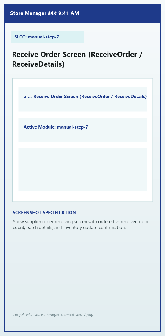 Purchase Orders & Goods Receiving
